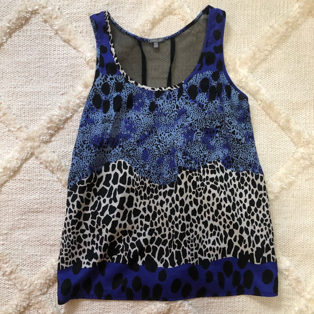 Multi-patterned Animal Blouse